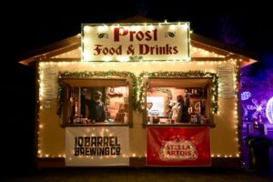 Prost Foodo & Drinks Booth with lights