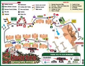 Silverton Christmas Market Map